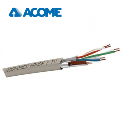 Câble Grade 2 TV 4P LSOH-FR - couronne de 50 mètres