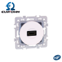 Prise murale HDMI 1.4 blanche SQUARE EUR'OHM