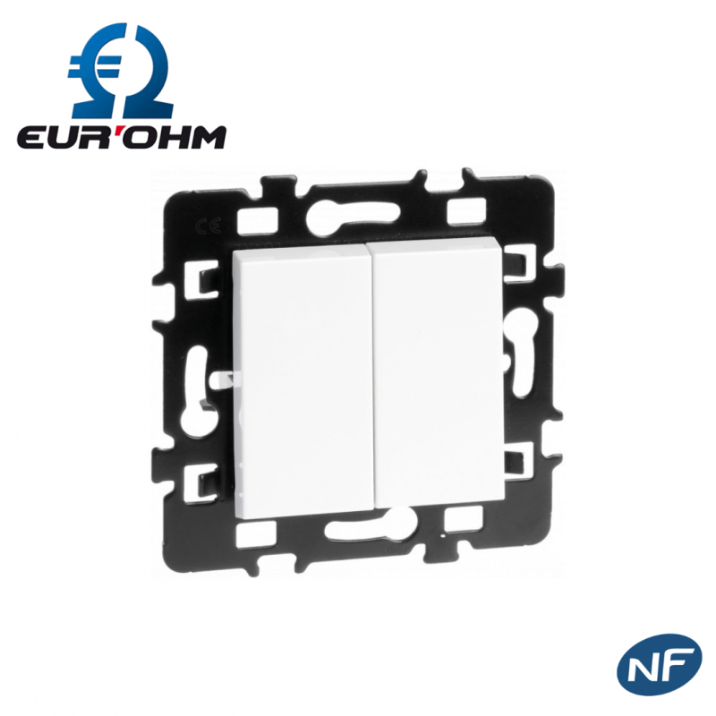 Interrupteur vaetvient avec bouton poussoir ESPRIT Eur'Ohm 61816 — free download