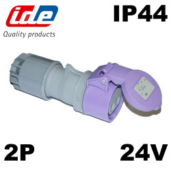 Prise femelle très basse tension 16A IP44 IDE