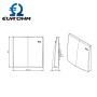 Sortie de câble 20A étanche IP44 avec enjoliveur ESPRIT EUR'OHM