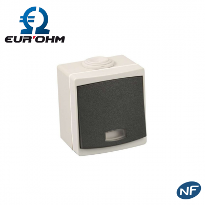 Interrupteur étanche avec témoin lumineux IP65 EUR'OHM