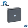 Interrupteur étanche va-et-vient avec témoin lumineux encastrable IP55 EUR'OHM