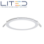 Spot LED FLAT encastrable 16 à 25W 1440 à 2500lm 3000 ou 4000K avec driver LITED