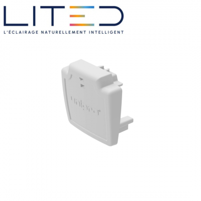 Embouts de fermeture UNIPRO pour rail 3 allumages LITED