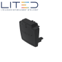 Embouts de fermeture UNIPRO pour rail 3 allumages LITED