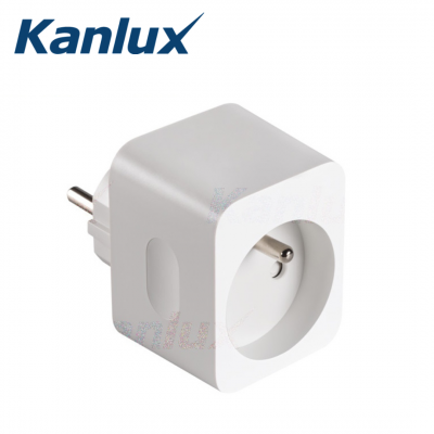 Adaptateur de prise 2P+T pour appareils connectés KANLUX