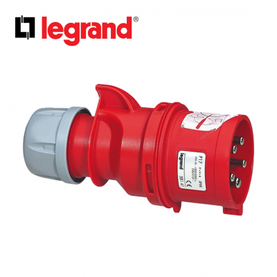 Prise mâle inverseur de phase 3P+N+T 16A étanche IP44 LEGRAND