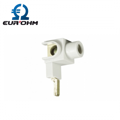 Borne simple 1P - 63A / 400V 25mm² EUR'OHM