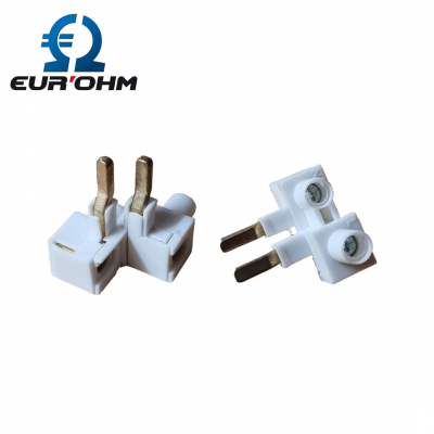 Borne double 1P+N - 63A / 400V 25mm² EUR'OHM