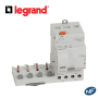 Bloc différentiel tétrapolaire - 30mA ou 300mA - Type AC - 3 modules - 63A LEGRAND