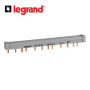 Peigne tétrapolaire pour borne à vis horizontale - 63A - 12 modules LEGRAND