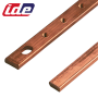 Barre en cuivre 30x10 mm M8 longueur 1000mm IDE