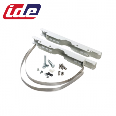 Fixation poteau pour coffret polyester IDE IDE