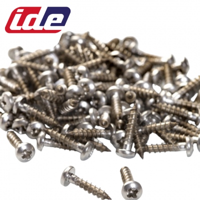 Vis inox pour prises industrielles 4x19 conditionnées par 100 IDE