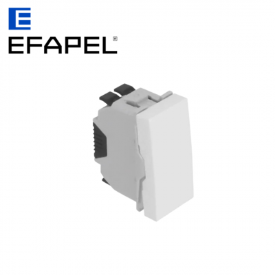 Interrupteur va-et-vient 1 module pour goulotte EFAPEL