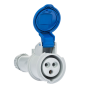 Prise femelle CEE 2P+T 16A étanche IP44 ou IP67 IDE