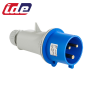 Prise mâle P17 CEE 2P+T 32A étanche IP44 ou IP67 IDE