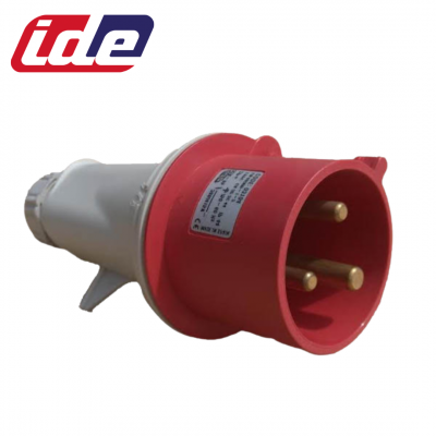 Prise mâle 2P+T 32A étanche IP44 IDE