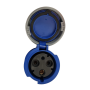 Prise femelle 2P+T 125A étanche IP67 IDE