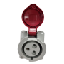 Prise femelle 2P+T 32A étanche IP44 IDE