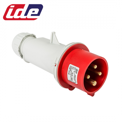 Prise mâle 3P+T 16A étanche IP44 ou IP67 IDE