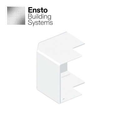 Cache angle extérieur variable pour moulure 60x40mm ENSTO