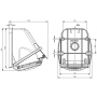 Socle de prise femelle 3P+N+T 16A étanche IP44 ou IP67 IDE