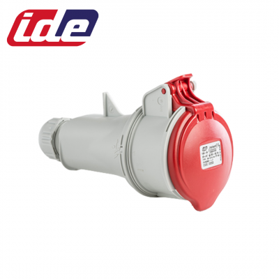 Prise femelle 3P+N+T 16A étanche IP44 ou IP67 IDE
