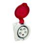 Prise femelle 3P+N+T 32A étanche IP44 ou IP67 à encastrer sur coffret IDE