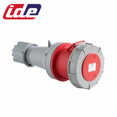 Prise femelle 3P+N+T 125A étanche IP67 avec ou sans fil pilote IDE