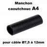 Manchon caoutchouc A4 pour cable de 7,5 à 12mm en sachet de 100 Hilpress