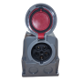 Base avec sectionneur cadenassable Hypra 3P+N+T 63A étanche IP67 IDE