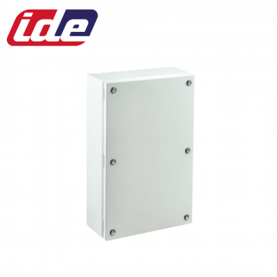 Boîtier métallique étanche TECNO IP65 - 800x200x135 - bords lisses sans plaque de montage ni fixation IDE