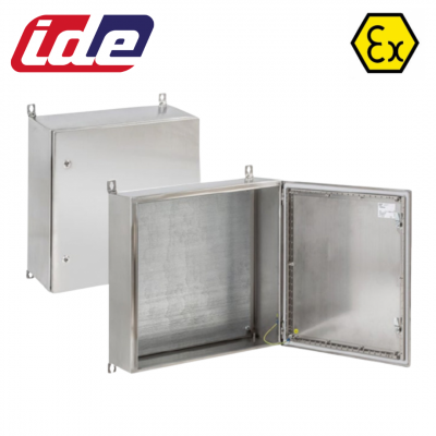 Coffret ATEX Inox 316 avec plaque de montage IDE
