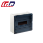 Coffret de distribution GOLD IP40 12 modules porte transparente IDE