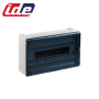 Coffret de distribution GOLD IP40 18 modules porte transparente IDE
