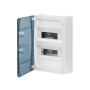 Coffret de distribution GOLD IP40 2x12 modules porte transparente IDE