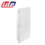 Coffret de distribution GOLD MÉTAL IP40 4x14 modules encastrable avec barres de neutre et terre à vis IDE