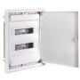 Coffret de distribution GOLD MÉTAL IP40 2x14 modules encastrable avec barres de neutre et terre à vis IDE