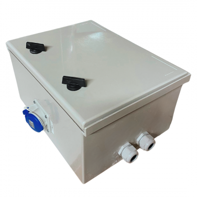 Coffret de distribution 2 prises 16A avec protections – IP66 IK10 POLAMARY