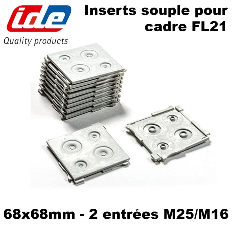 Passe Câble modulaire et cadre FL21 - coffret Argenta IDE Passe Câble modulaire et cadre FL21 - coffret Argenta IDE
