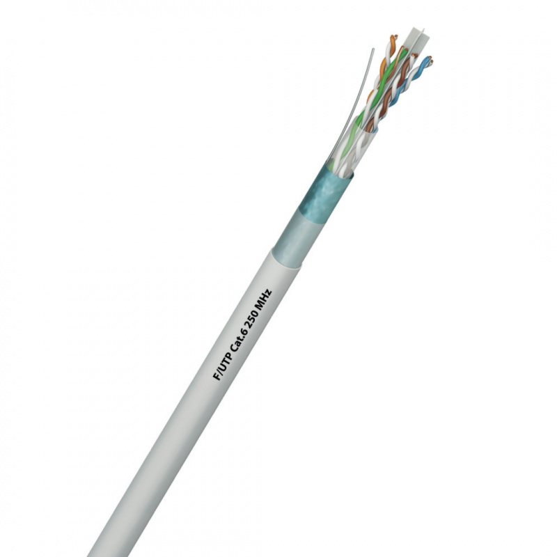 Câble informatique Ethernet RJ45 cat6 couronne de 100 mètres
