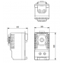 Thermostat 1NO ou 1NF pour armoire électrique IDE