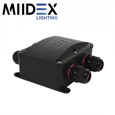 Boîte de dérivation étanche 4 entrées IP68 MIIDEX LIGHTING