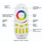Télécommande radio fréquence RGB + blanc pour luminaires LED MIIDEX LIGHTING