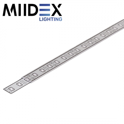 Diffuseur transparent pour profilé 10.2mm pour bandeaux LED - 2 mètres MIIDEX LIGHTING
