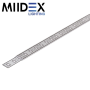 Diffuseur transparent pour profilé 10.2mm pour bandeaux LED - 2 mètres MIIDEX LIGHTING