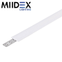 Diffuseur blanc pour profilé 15.4mm pour bandeaux LED - 1 mètre MIIDEX LIGHTING