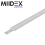 Diffuseur dépoli pour profilé 15.4mm pour bandeaux LED - 2 mètres MIIDEX LIGHTING